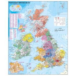 Großbritannien Postleitzahlen 1:1.200.000 (engl.) | freytag & berndt