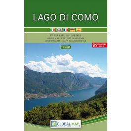 Global Map Wanderkarte Lago Di Como Comer See 1 35 000 Freytag Berndt