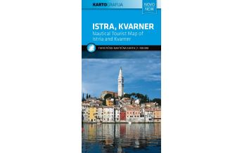 Road Maps Touristische Karte Istra/Istrien, Kvarner 1:100.000 Kartografija Slovenija
