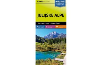 Mountainbike-Touren - Mountainbikekarten Wander- & MTB-Karte Julijske Alpe/Julische Alpen 1:40.000 Kartografija Slovenija