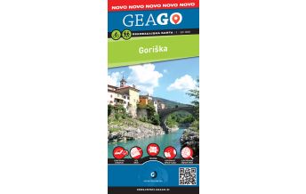 Hiking Maps Slovenia GeaGo Rekreacijska Karta Goriška (Görz und Umgebung) 1:50.000 GeaGo