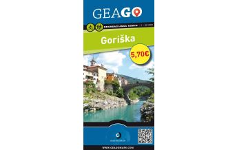 Hiking Maps Slovenia GeaGo Rekreacijska Karta Slowenien - Goriska / Görz 1:50.000 GeaGo