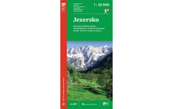 Wanderkarten Kärnten PZS-Wanderkarte Jezersko 1:25.000 Planinska Zveza Slovenije