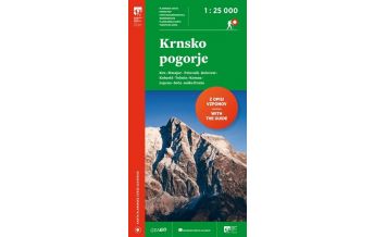 Wanderkarten Slowenien PZS-Wanderkarte Krnsko pogorje 1:25.000 Planinska Zveza Slovenije
