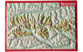 Raised Relief Maps Reliefpostkarte - Hohe Tauern georelief GbR