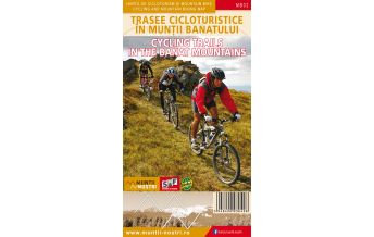 Mountainbike-Touren - Mountainbikekarten Munții Noștri Cycling and MTB Map Set MB 02, Cycling trails in the Banat Mountains 1:60.000 Schubert & Franzke & Muntii Nostri