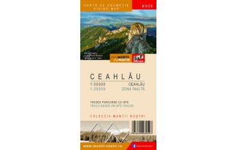 Hiking Maps Romania Wanderkarte MN-09, Ceahlău 1:50.000/1:25.000 Schubert & Franzke & Muntii Nostri
