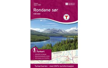 Hiking Maps Scandinavia Rondane Sör / Süd 1:50.000 Nordeca