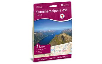 Hiking Maps Scandinavia Turkart 2690 Norwegen - Sunmörsalpane Öst 1:50.000 Nordeca