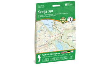 Hiking Maps Scandinavia Nordeca Topo3000 3028, Senja sør 1:50.000 Nordeca