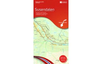 Wanderkarten Skandinavien Norge-serien 10112 Norwegen - Susendalen 1:50.000 Nordeca