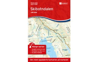 Wanderkarten Skandinavien Norge-serien-Karte 10149, Skibotndalen 1:50.000 Nordeca