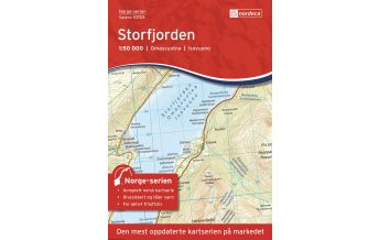 Skitourenkarten Norge-serien-Karte 10153, Storfjorden/Omasvuotna/Isovuono 1:50.000 Nordeca