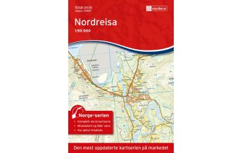 Wanderkarten Skandinavien Norge-serien-Karte 10157, Nordreisa 1:50.000 Nordeca