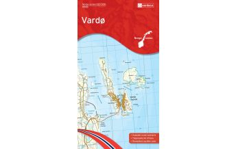 Wanderkarten Skandinavien Norge-serien-Karte 10185, Vardø 1:50.000 Nordeca