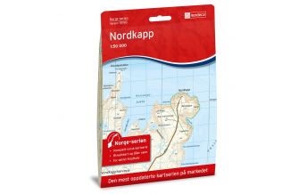 Wanderkarten Skandinavien Norge-serien-Karte 10193, Nordkapp 1:50.000 Nordeca
