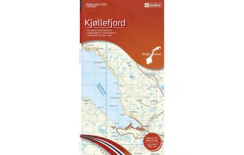 Hiking Maps Scandinavia Norge-serien-Karte 10194, Kjøllefjord 1:50.000 Nordeca