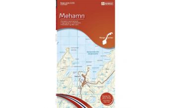 Hiking Maps Scandinavia Norge-serien-Karte 10195, Mehamn 1:50.000 Nordeca