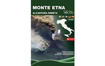 Wanderkarten Italien LAC Wanderkarte Monte Etna (Ätna), Alcantara, Simeto 1:50.000 Global Map