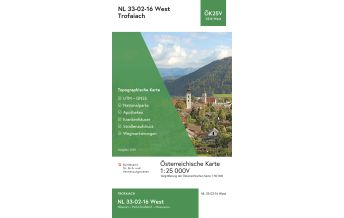 Hiking Maps Styria BEV-Karte 4216-West, Trofaiach 1:25.000 BEV – Bundesamt für Eich- und Vermessungswesen