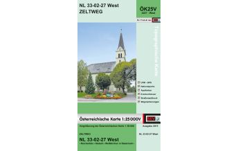 Hiking Maps Styria BEV-Karte 4227-West, Zeltweg 1:25.000 BEV – Bundesamt für Eich- und Vermessungswesen