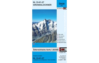 Hiking Maps Tyrol BEV-Karte 3227, Großglockner 1:50.000 BEV – Bundesamt für Eich- und Vermessungswesen