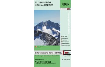 Hiking Maps Salzburg BEV-Karte 3228-Ost, Hochalmspitze 1:25.000 BEV – Bundesamt für Eich- und Vermessungswesen