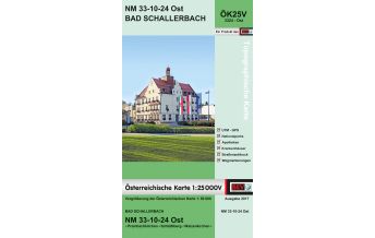 Hiking Maps Upper Austria BEV-Karte 3324-Ost, Bad Schallerbach 1:25.000 BEV – Bundesamt für Eich- und Vermessungswesen