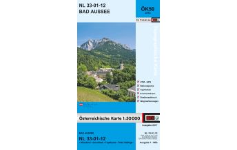 Hiking Maps Styria BEV-Karte 3212, Bad Aussee 1:50.000 BEV – Bundesamt für Eich- und Vermessungswesen