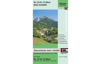 Hiking Maps Styria BEV-Karte 3212-West, Bad Aussee 1:25.000 BEV – Bundesamt für Eich- und Vermessungswesen