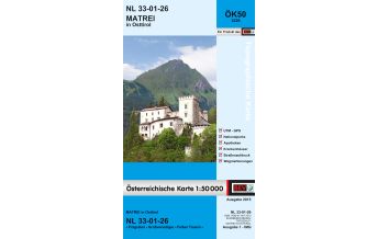 Wanderkarten Tirol BEV-Karte 3226, Matrei in Osttirol 1:50.000 BEV – Bundesamt für Eich- und Vermessungswesen