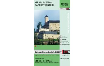 Hiking Maps Lower Austria BEV-Karte 4316-West, Rappottenstein 1:25.000 BEV – Bundesamt für Eich- und Vermessungswesen
