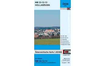 Wanderkarten Niederösterreich BEV-Karte 5313, Hollabrunn 1:50.000 BEV – Bundesamt für Eich- und Vermessungswesen