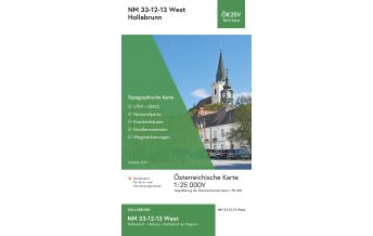Wanderkarten Niederösterreich BEV-Karte 5313-West, Hollabrunn 1:25.000 BEV – Bundesamt für Eich- und Vermessungswesen