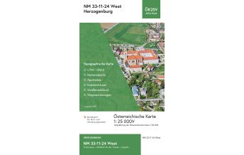 Wanderkarten Niederösterreich BEV-Karte 4324-West, Herzogenburg 1:25.000 BEV – Bundesamt für Eich- und Vermessungswesen