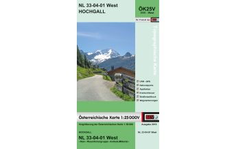 Hiking Maps Tyrol BEV-Karte 3101-West, Hochgall 1:25.000 BEV – Bundesamt für Eich- und Vermessungswesen