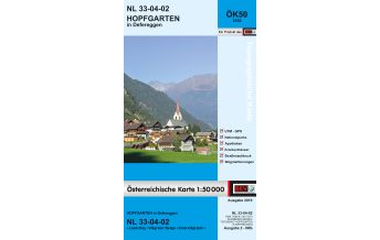 Wanderkarten Osttirol BEV-Karte 3102, Hopfgarten in Defereggen 1:50.000 BEV – Bundesamt für Eich- und Vermessungswesen