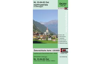 Wanderkarten Tirol BEV-Karte 3102-Ost, Hopfgarten in Defereggen 1:25.000 BEV – Bundesamt für Eich- und Vermessungswesen