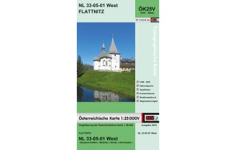 Hiking Maps Carinthia BEV-Karte 4101-West, Flattnitz 1:25.000 BEV – Bundesamt für Eich- und Vermessungswesen