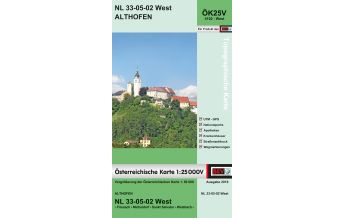 Hiking Maps Carinthia BEV-Karte 4102-West, Althofen 1:25.000 BEV – Bundesamt für Eich- und Vermessungswesen