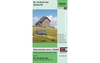 Hiking Maps Carinthia BEV-Karte 4102-Ost, Saualpe 1:25.000 BEV – Bundesamt für Eich- und Vermessungswesen