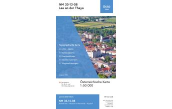 Wanderkarten Niederösterreich BEV-Karte 5308, Laa an der Thaya 1:50.000 BEV – Bundesamt für Eich- und Vermessungswesen