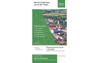 Wanderkarten Niederösterreich BEV-Karte 5308-West, Laa an der Thaya 1:25.000 BEV – Bundesamt für Eich- und Vermessungswesen