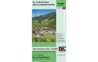 Hiking Maps Carinthia BEV-Karte 3106-West, Bad Kleinkirchheim 1:25.000 BEV – Bundesamt für Eich- und Vermessungswesen