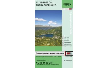 Hiking Maps Styria BEV-Karte 3106-Ost, Turracherhöhe 1:25.000 BEV – Bundesamt für Eich- und Vermessungswesen