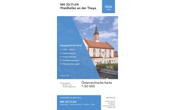 Wanderkarten Niederösterreich BEV-Karte 4304, Waidhofen an der Thaya 1:50.000 BEV – Bundesamt für Eich- und Vermessungswesen