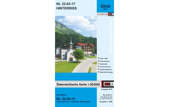 Hiking Maps Tyrol BEV-Karte 2217, Hinterriß 1:50.000 BEV – Bundesamt für Eich- und Vermessungswesen