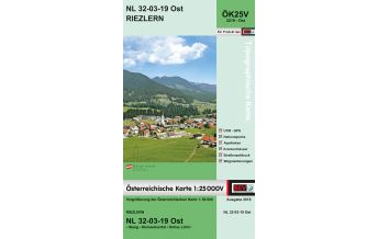 Hiking Maps Vorarlberg BEV-Karte 2219-Ost, Riezlern 1:25.000 BEV – Bundesamt für Eich- und Vermessungswesen