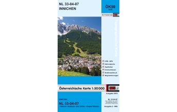 Wanderkarten Südtirol & Dolomiten BEV-Karte 3107, Innichen/San Candido 1:50.000 BEV – Bundesamt für Eich- und Vermessungswesen