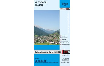 Wanderkarten Osttirol BEV-Karte 3108, Sillian 1:50.000 BEV – Bundesamt für Eich- und Vermessungswesen